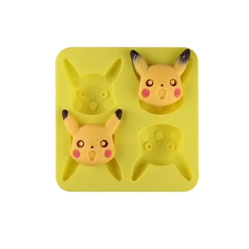 Kitchen Baking Tray - New Pikachu Silicone Chocolate Mold Pastry