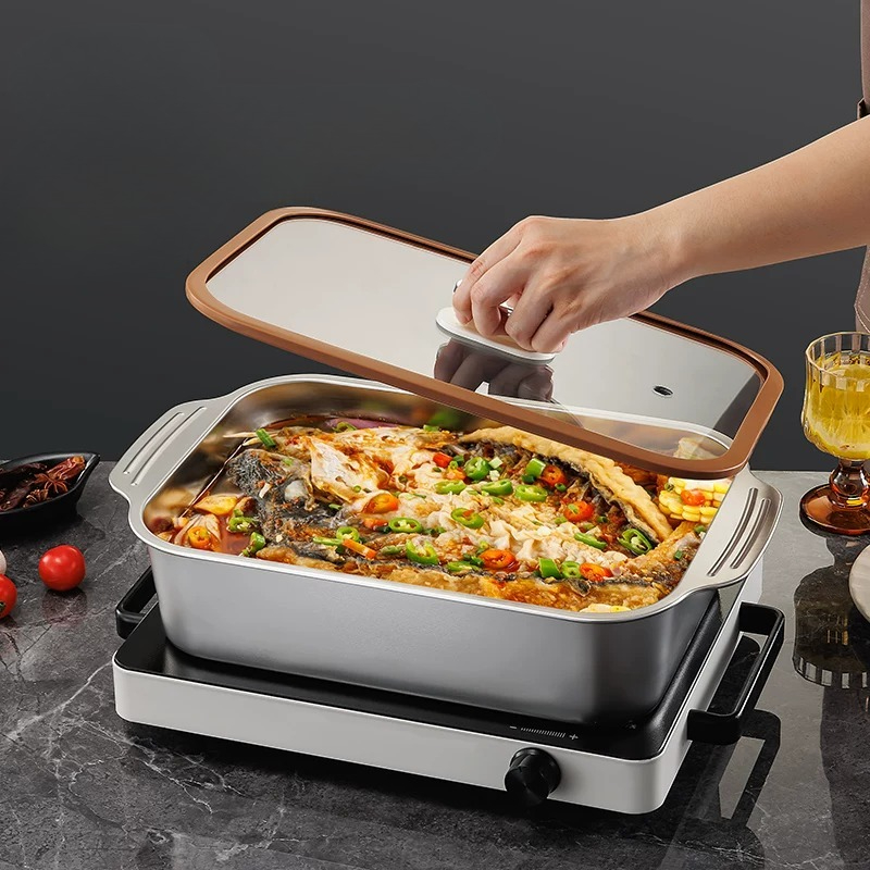 Kitchen Baking Tray - Food Grade Stainless Steel Baking Pan