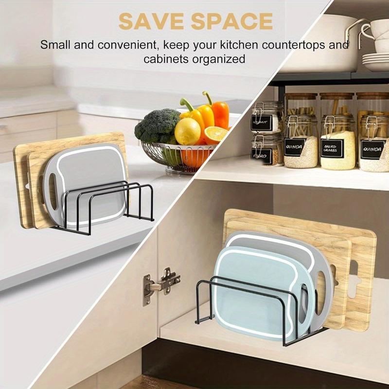 1Pc Cutting Board Organizer Ki - Kitchen Baking Sheet Organizer review and price