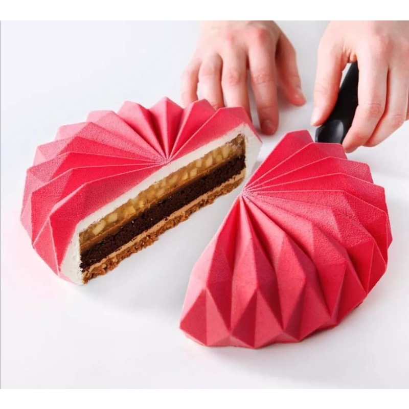 3D Round French Mousse Cake Si - Kitchen Baking Tray review and price