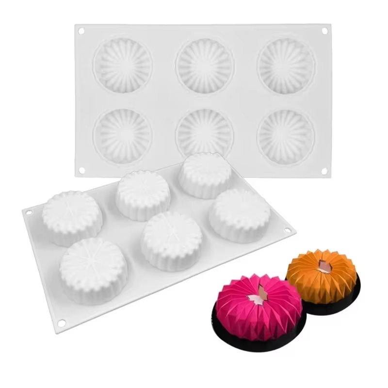 3D Round French Mousse Cake Si - Kitchen Baking Tray review and price