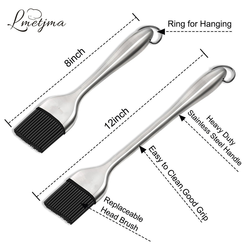 LMETJMA Silicone BBQ Brush BPA - Pastry Brush Silicone review and price