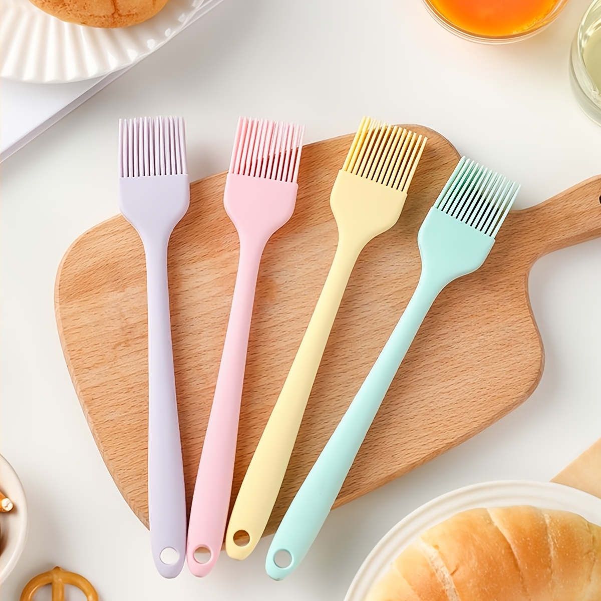 4Pcs Food Grade Silicone Oil B - Pastry Brush Silicone review and price