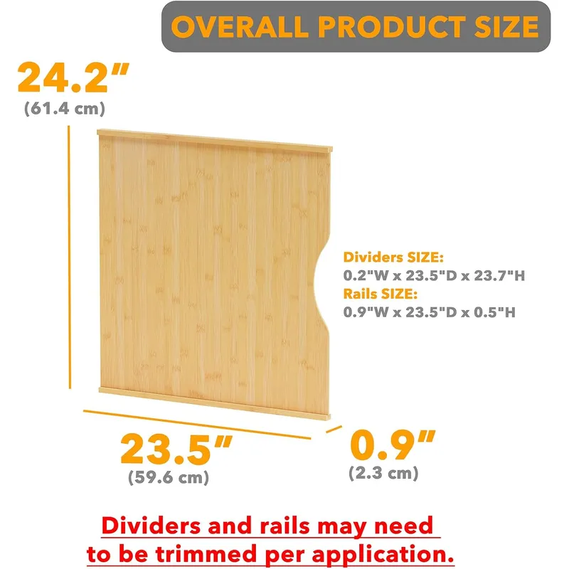 6 Pack Tray Dividers for Cabin - Kitchen Baking Sheet Organizer review and price