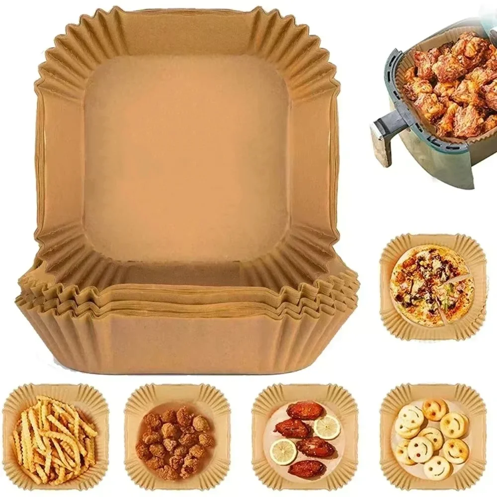 50/100PCS Air Fryer Special Pa - Kitchen Baking Paper review and price