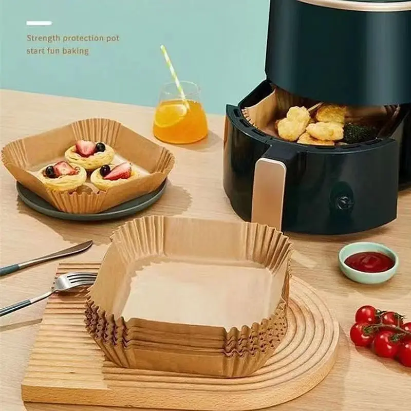 50/100PCS Air Fryer Special Pa - Kitchen Baking Paper review and price