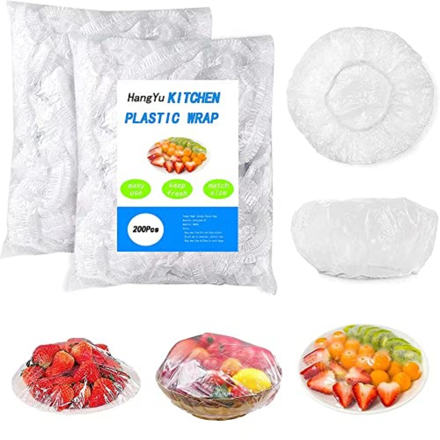 200Pcs Bowl Covers Elastic Foo - Proofing Basket Banneton review and price