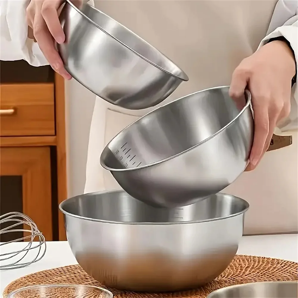 1-3 Stainless Steel Bowl Set W - Kitchen Baking Cooking review and price