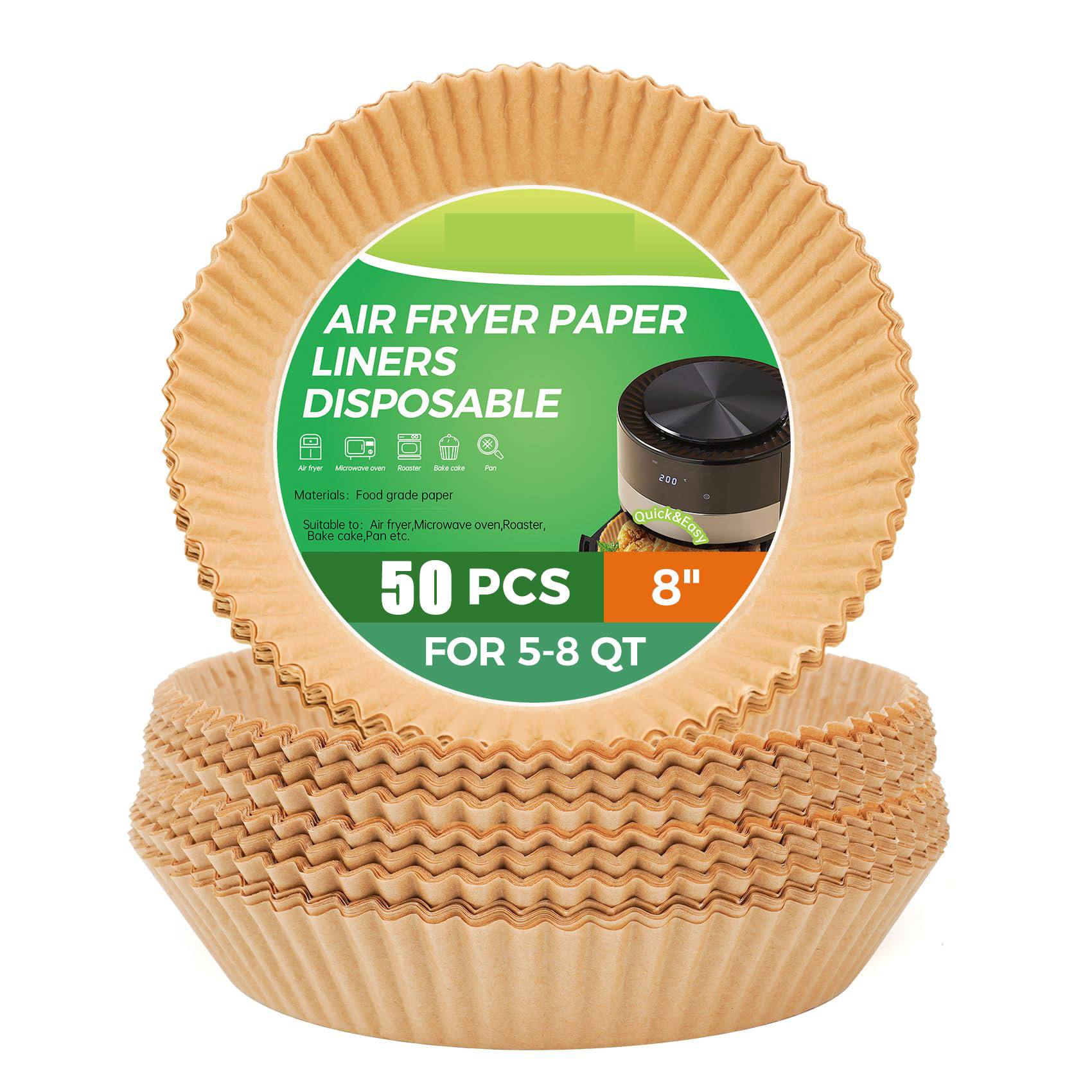 200 circular disposable air fr - Kitchen Baking Paper review and price