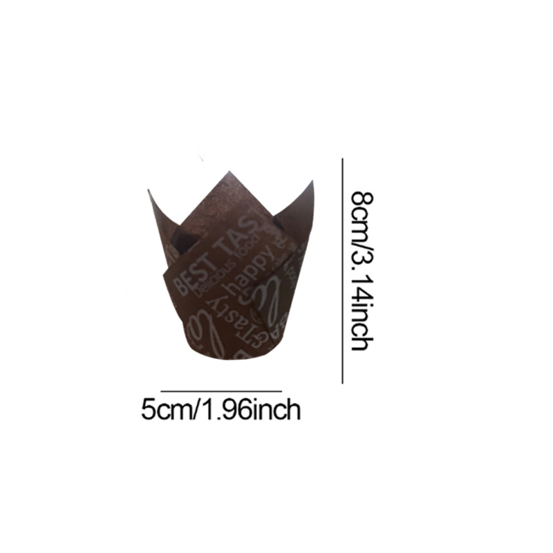 50Pcs/100Pcs Coffee-Themed Tul - Kitchen Baking Paper review and price
