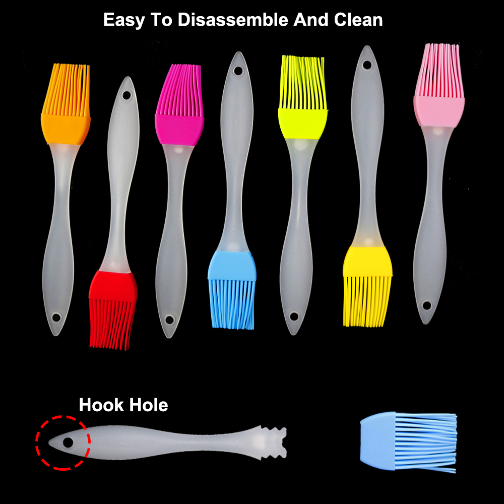 1Pcs 7 Colour Food Silicone Br - Pastry Brush Silicone review and price