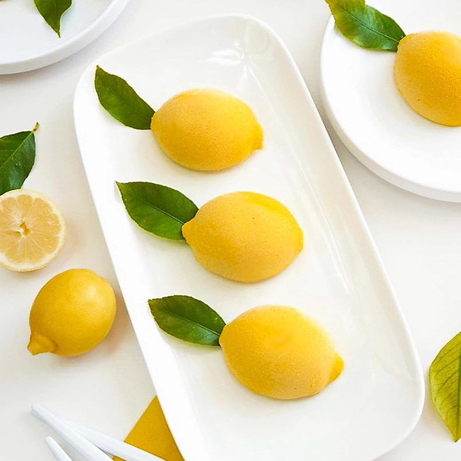 15-Cavity Silicone Lemon Mold  - Kitchen Baking Tray review and price