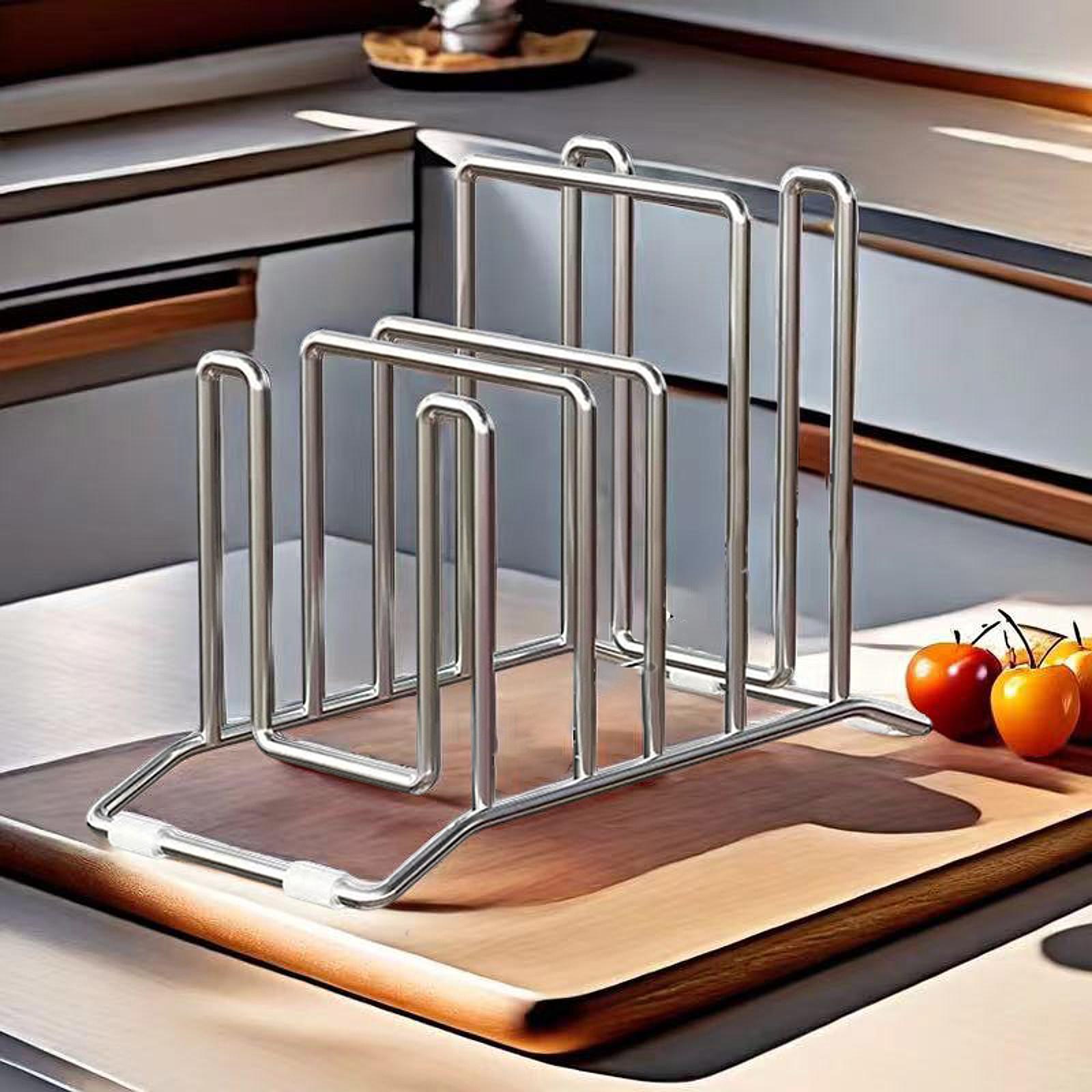 Cutting Board Rack Pots Pan Li - Kitchen Baking Sheet Organizer review and price