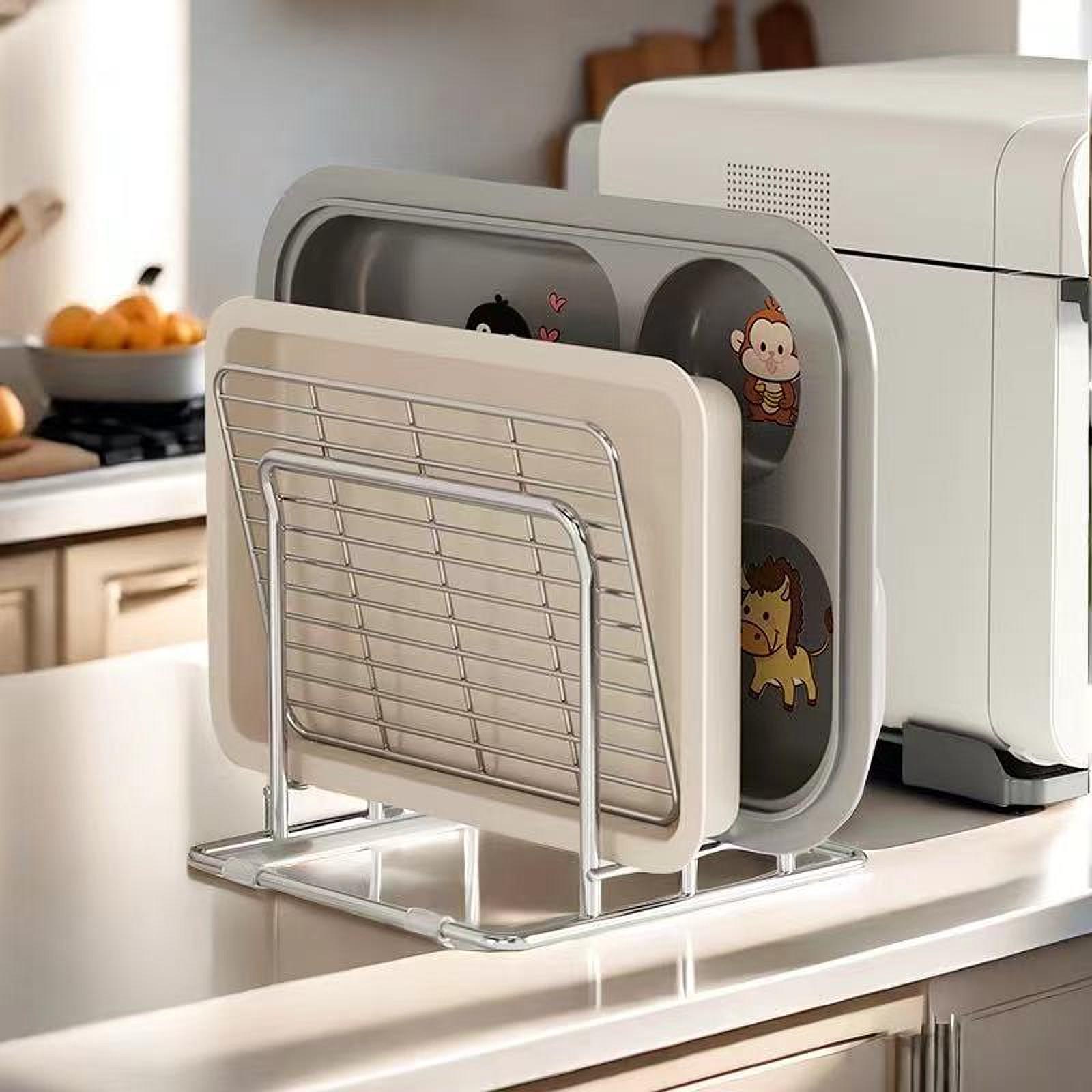 Cutting Board Rack Pots Pan Li - Kitchen Baking Sheet Organizer review and price