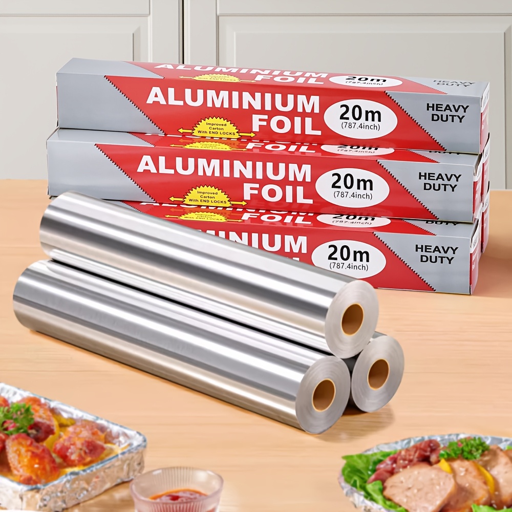 Heavy‑Duty Aluminum Foil Roll, - Kitchen Baking Paper review and price