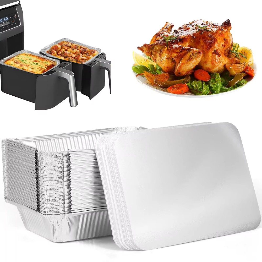 10PCS New With Lids Aluminum F - Kitchen Baking Tray review and price