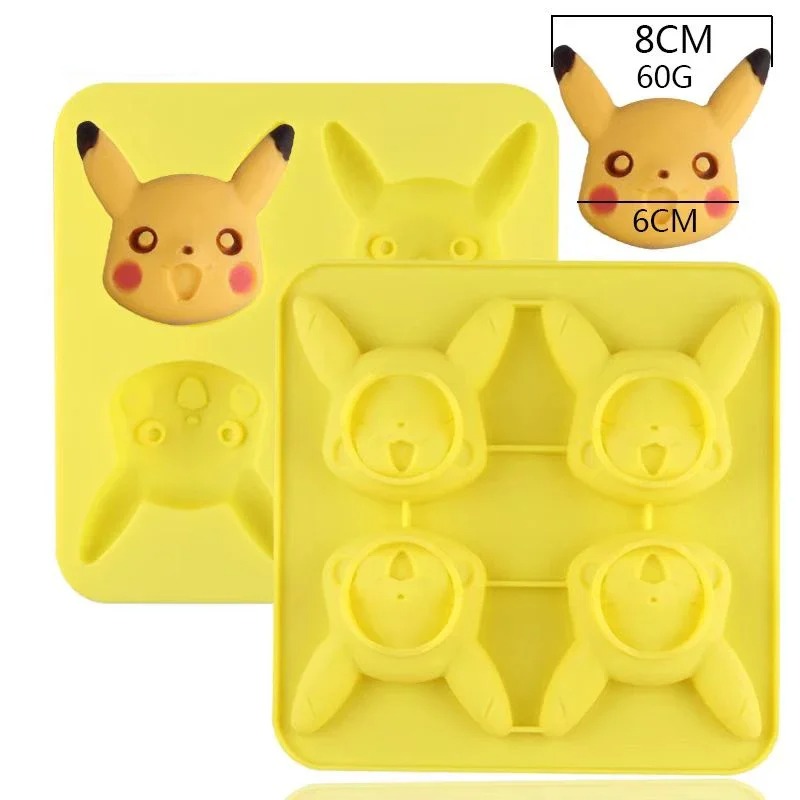 New Pikachu Silicone Chocolate - Kitchen Baking Tray review and price
