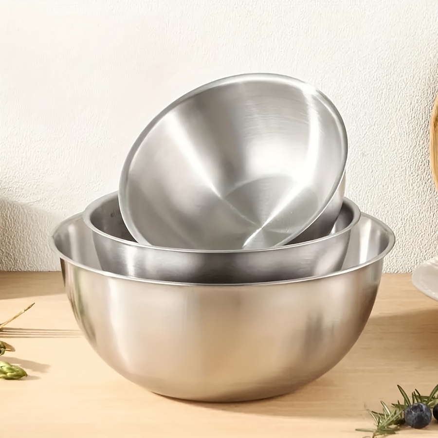 3pcs Stainless Steel Salad Bow - Kitchen Baking Cooking review and price