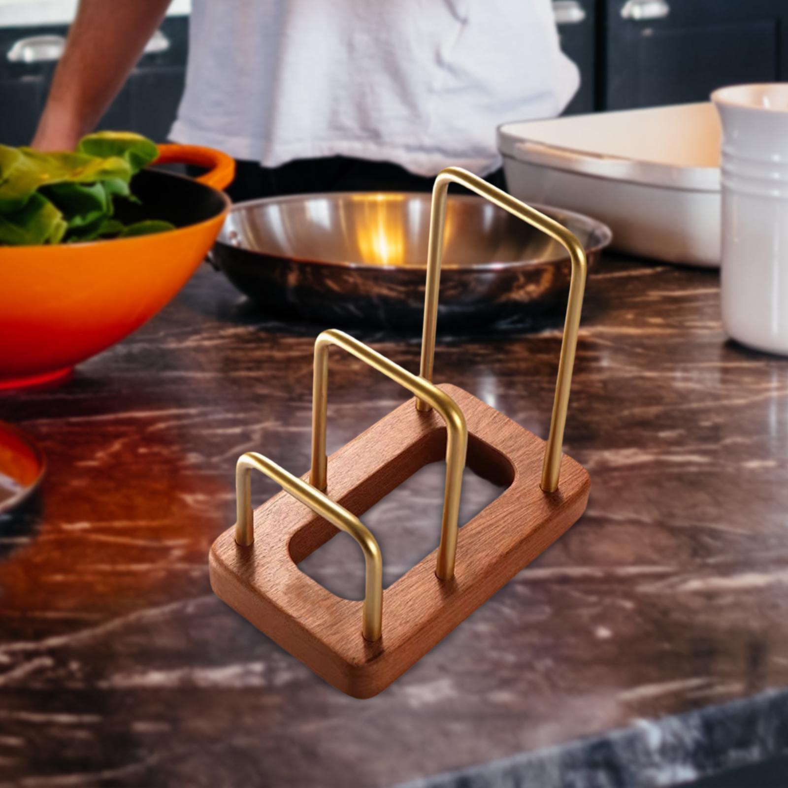 Cutting Board Rack Pot Lid Rac - Kitchen Baking Sheet Organizer review and price