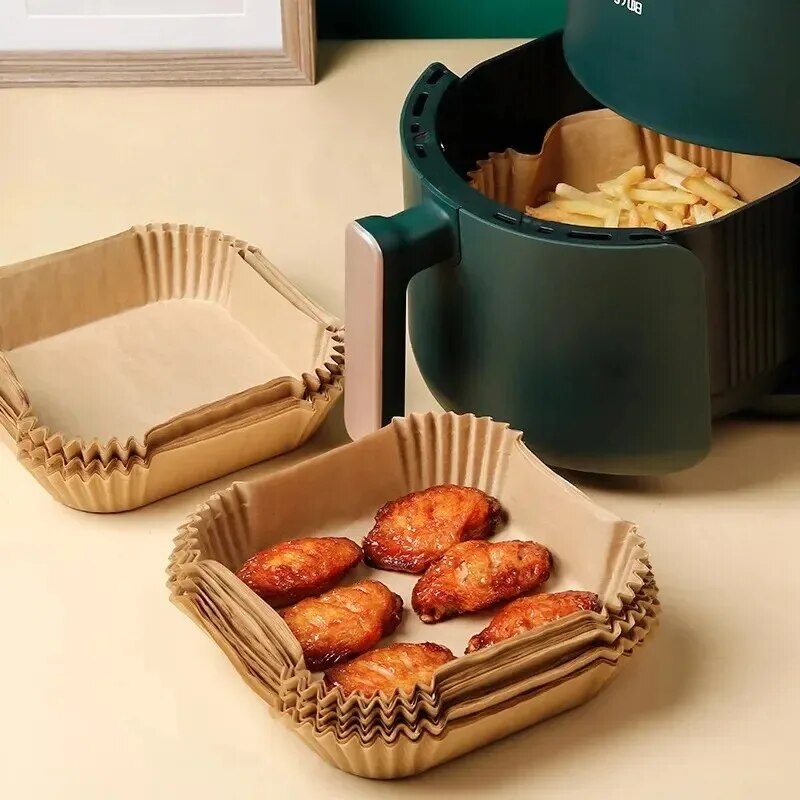 50Pcs Air Fryer Disposable Pap - Kitchen Baking Paper review and price