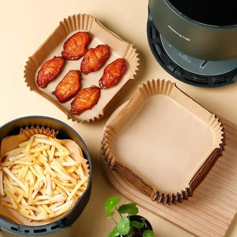 50Pcs Air Fryer Disposable Pap - Kitchen Baking Paper review and price