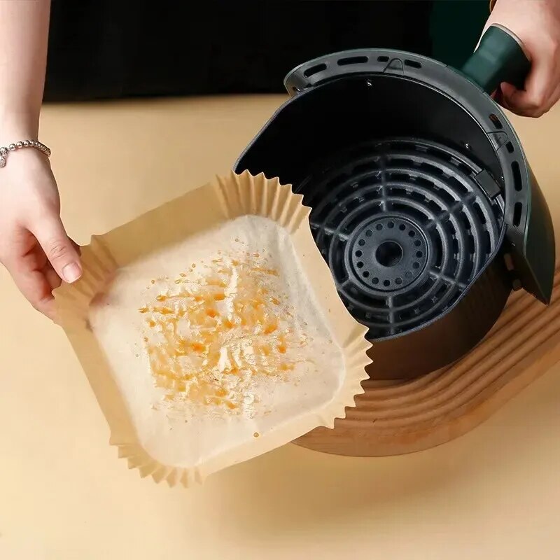 50Pcs Air Fryer Disposable Pap - Kitchen Baking Paper review and price