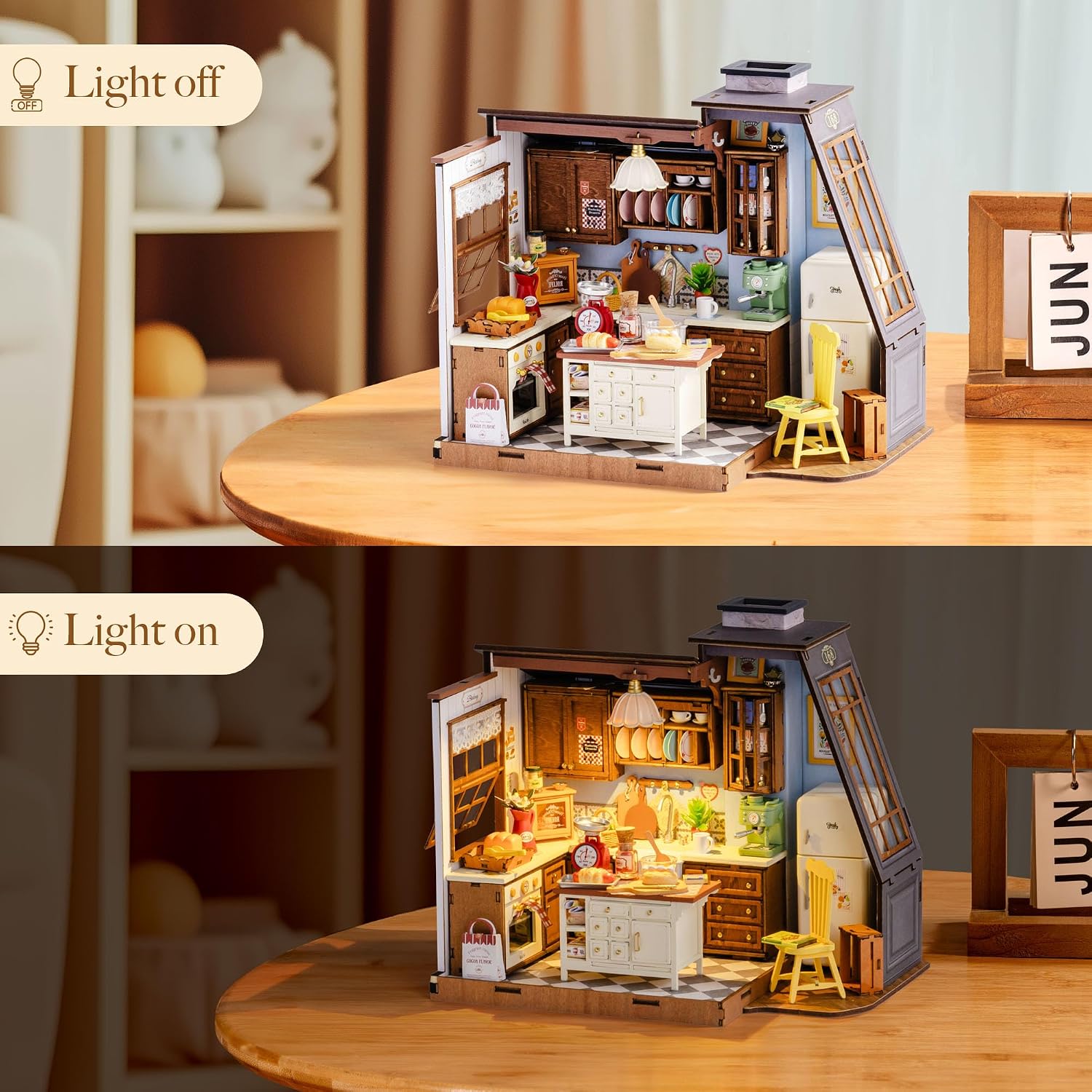 Robotime Baking Kitchen DIY Mi - Baking Kitchen Robotime review and price