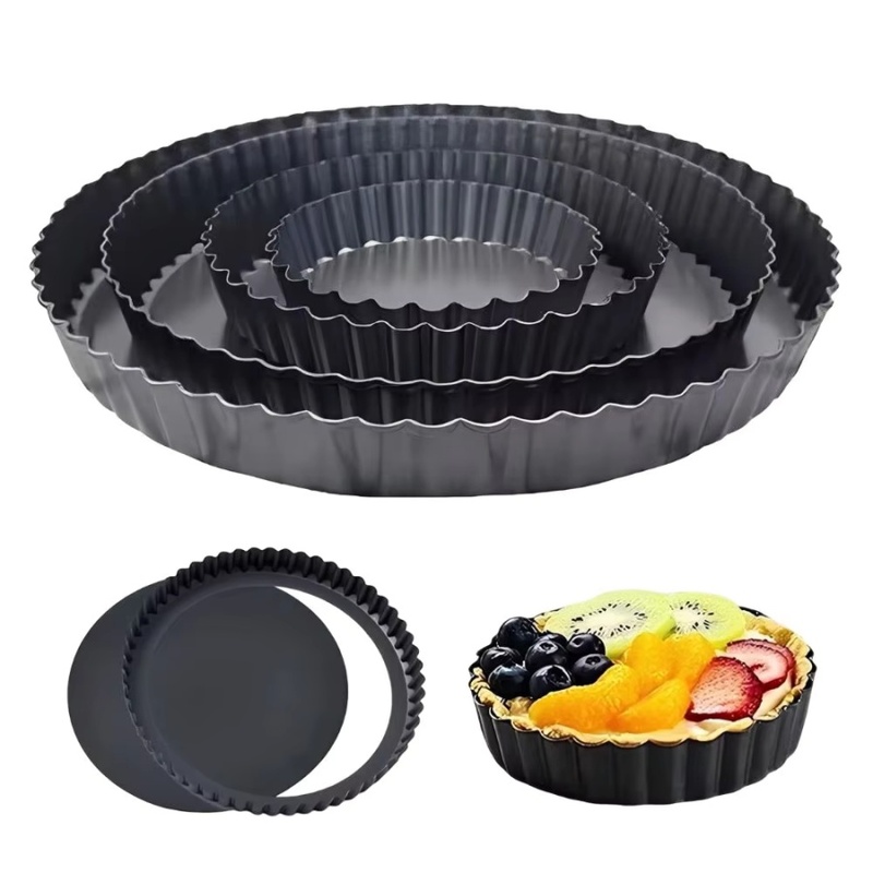 1pc Removable Bottom Fluted Ta - Kitchen Baking Tray review and price